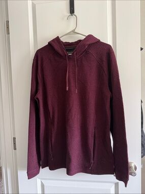 7 Diamonds Burgundy Hoodie